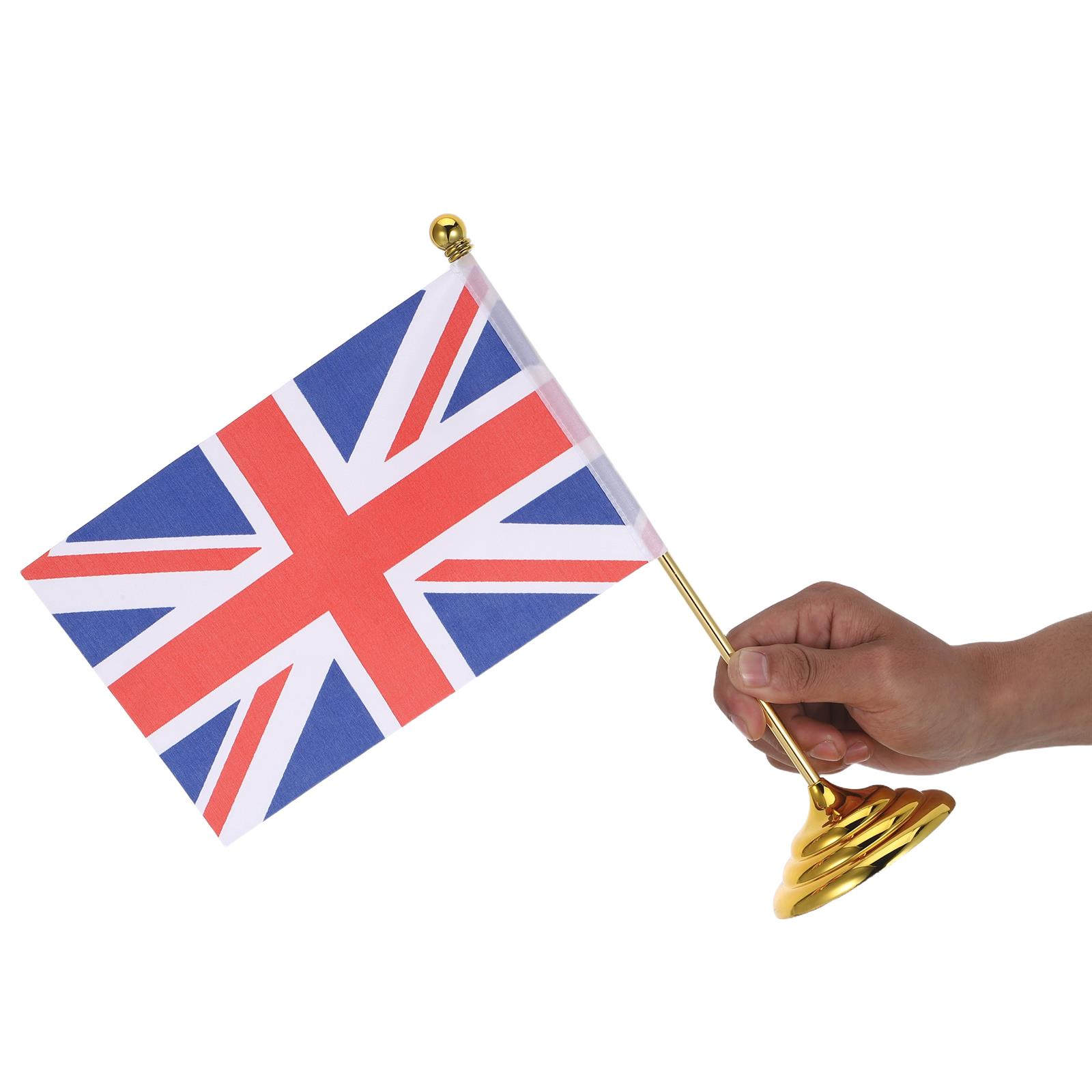 Home Office United Kingdom - Mini UK Schreibtischflaggen-Set, Vereinigtes Königreich, Britische