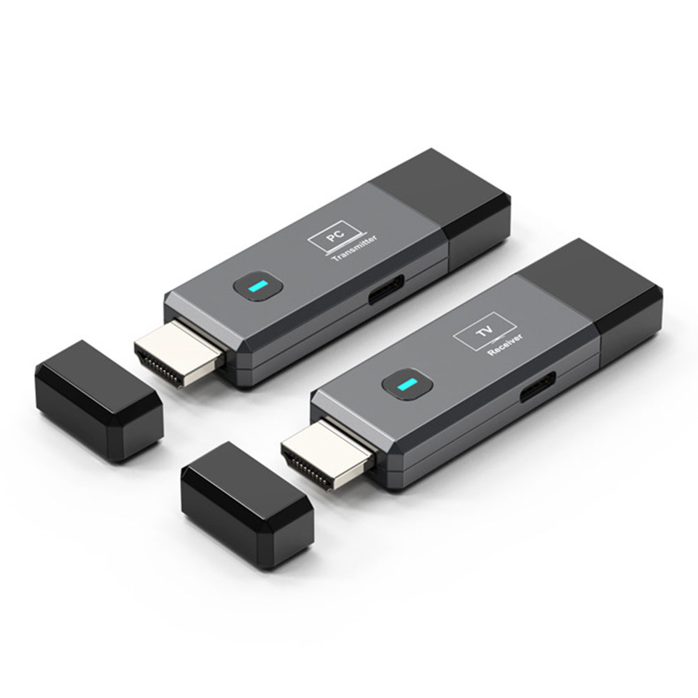 Home Office Laptop - 50 m langer, drahtloser, HDMI-kompatibler Sender-Empfänger-Extender
