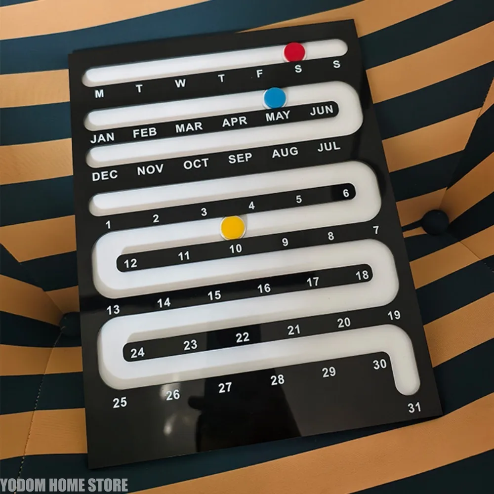 Ewiger Kalender aus nordischem – Home Office Gadgets Bewertung und Preis