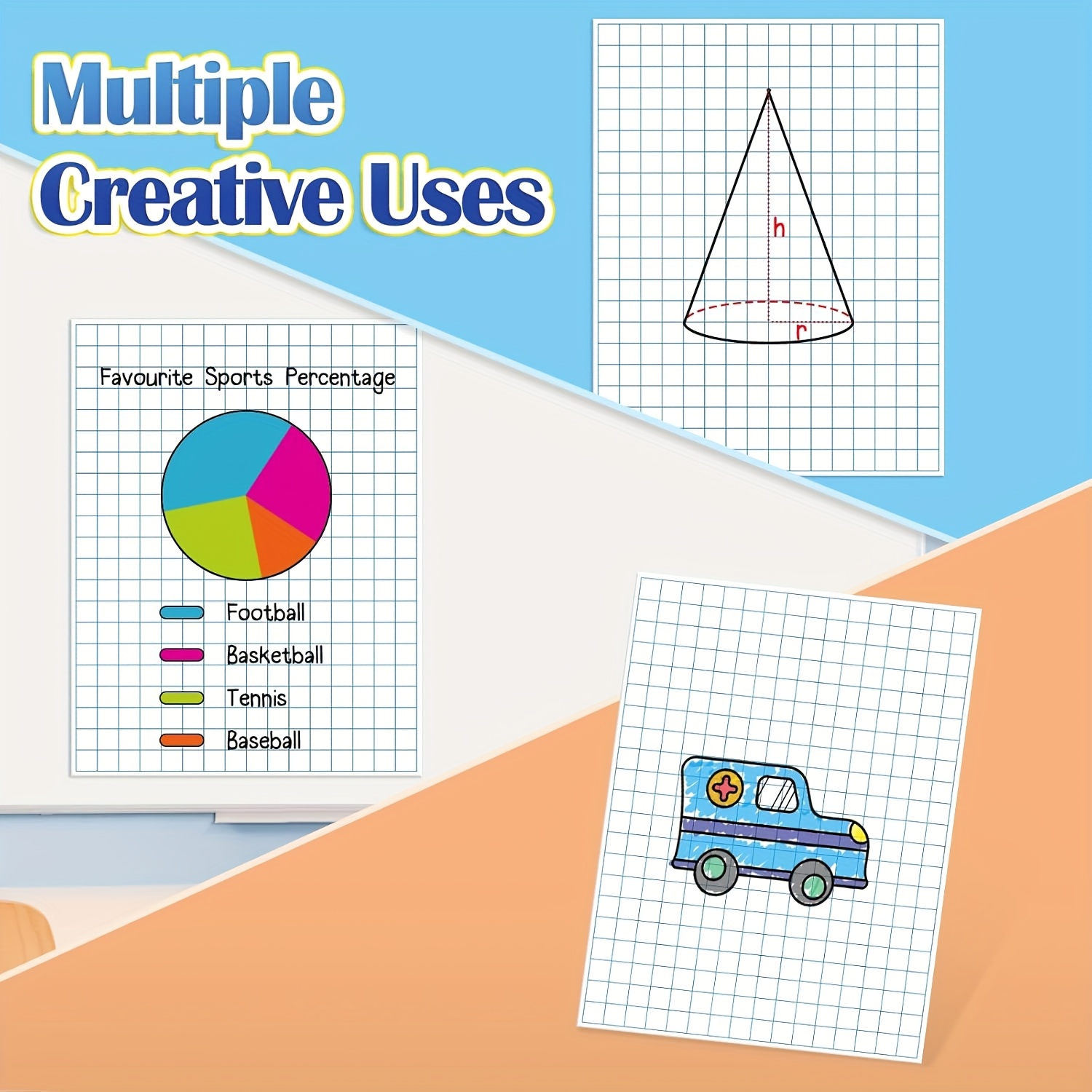 Große Magnetgitter-Schreibtafe – Whiteboard Magnetic Bewertung und Preis