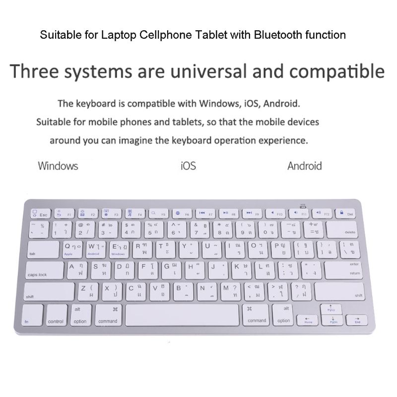 78-key Thai Drahtlose Tastatur – Home Office Official Bewertung und Preis