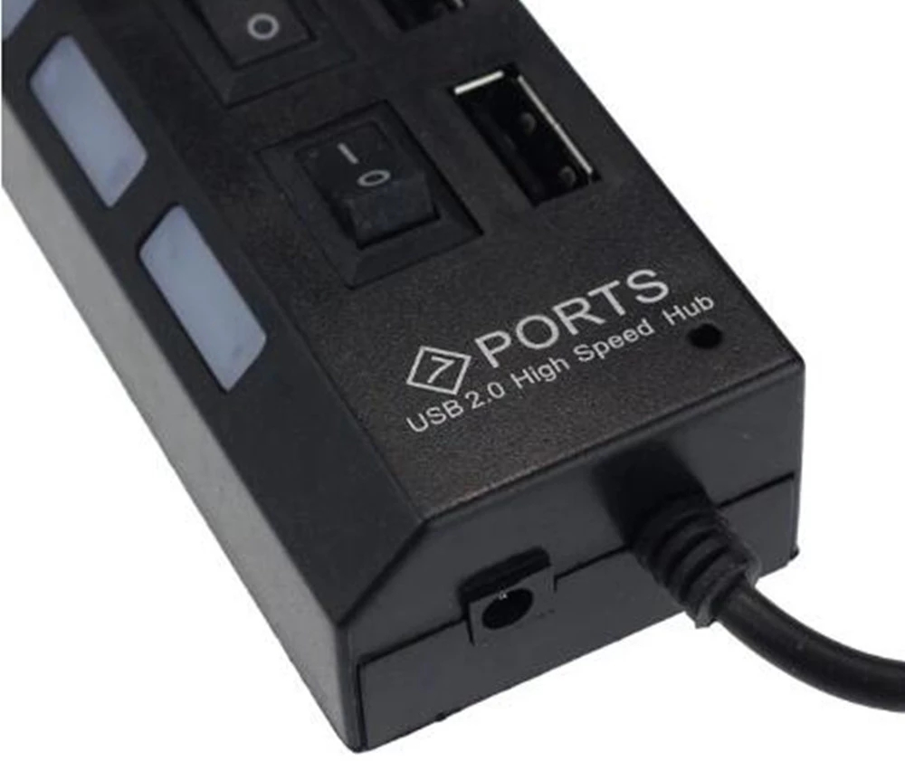 7-Port-USB-2.0-Hub-Splitter fü – Home Office Laptop Bewertung und Preis