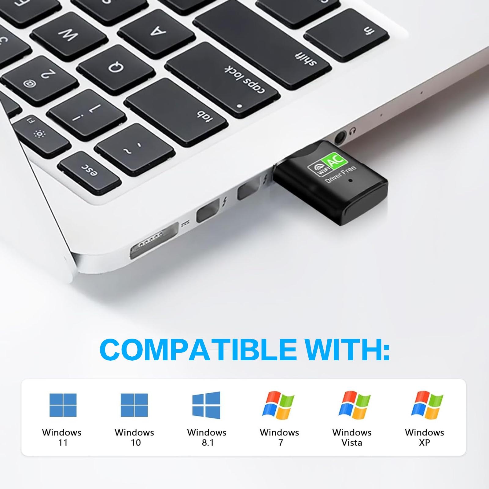 AC600 USB-WLAN-Adapter, Dualba – Home Office Laptop Bewertung und Preis