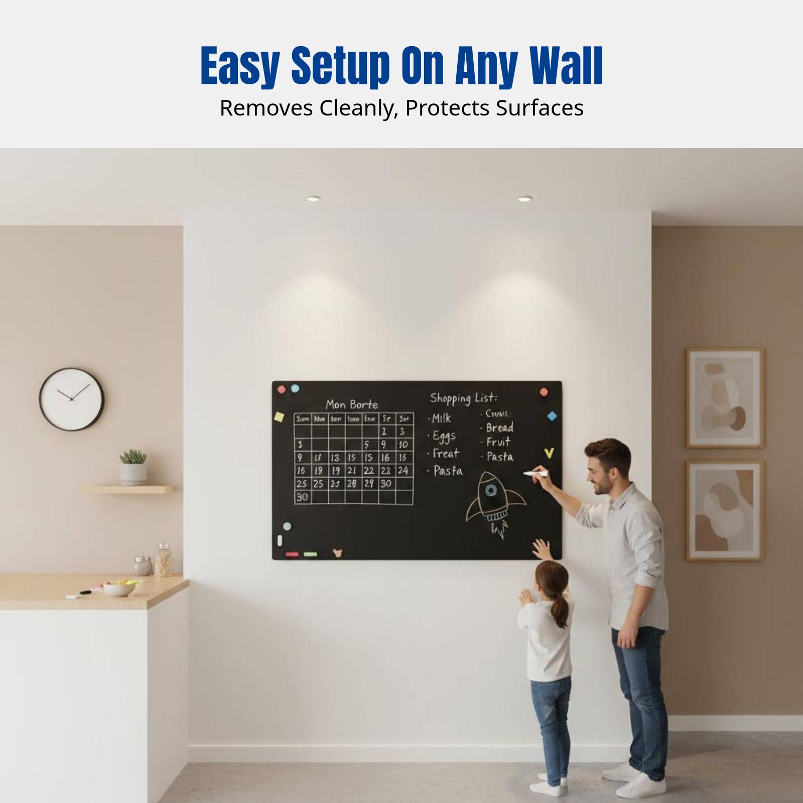 Whiteboard-Wandaufkleber für K – Whiteboard Magnetic Bewertung und Preis